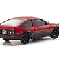 Kyosho KYO66613 First Mini-Z Trueno AE86 Red RC Car RTR