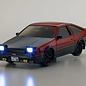Kyosho KYO66613A First Mini-Z Trueno AE86 Red RC Car RTR