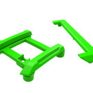 Traxxas TRA10717-GRN  Skidplate/Tgate Protector Grn