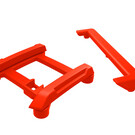 Traxxas TRA10717-Red  Skidplate/Tgate Protector Red