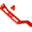 Traxxas TRA10726-RED Aluminum Battery Hold-Down Red for Mini Maxx