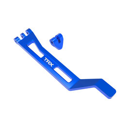 Traxxas TRA10726-BLUE Aluminum Battery Hold-Down Blue for Mini Maxx