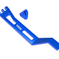 Traxxas TRA10726-BLUE Aluminum Battery Hold-Down Blue for Mini Maxx