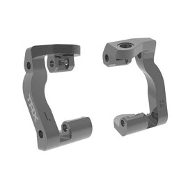 Traxxas TRA10733-Gray  Aluminum (C-hubs) Gray Caster Blocks (2) for Mini Maxx