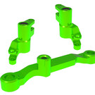 Traxxas TRA10743-GRN  Green Aluminum Steering Bellcranks for Mini Maxx (1)