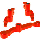 Traxxas TRA10743-RED   Aluminum Steering Bellcranks for Mini Maxx (1)