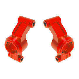 Traxxas TRA10751-RED Red Aluminum Stub Axle Carriers for Mini Maxx
