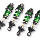 Traxxas TRA10765-GRN Green Shocks GTR Long W/Springs (4) for Mini Maxx