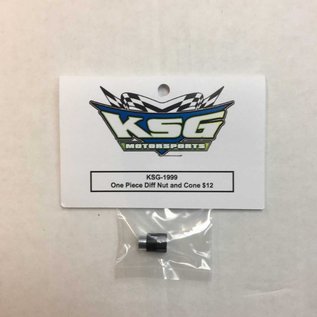 KSG KSG-1999  One Piece Diff Nut and Cone