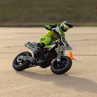 TLR / Team Losi LOS-2310 1/4 Promoto-SM FXR Supermoto Motorcycle RTR (Battery &  Charger Included), White