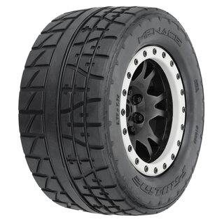 Proline Racing PRO1025613 1/5 Menace HP BELTED Pro-Loc F/R X-MAXX MTD 24mm Blk/Gry Impulse (2)