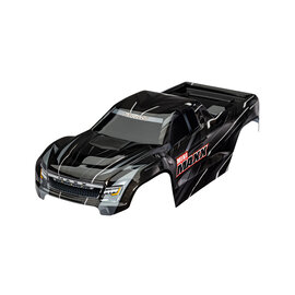 Traxxas TRA10711-BLK Body, Mini Maxx®, black (painted, decals applied)