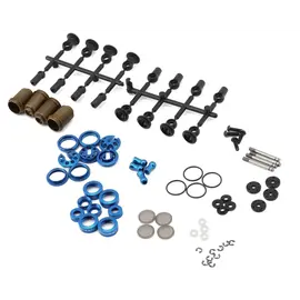Yokomo YOKY2-SBBSBL  Yokomo YD-2 Super Low Friction Aluminum Big Bore Shock Set (Blue)