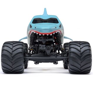 TLR / Team Losi LOS01026T3 1/18 Mini LMT Megalodon 2S 4X4 RTR Brushed Monster Truck,  Blue