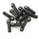 Traxxas TRA5525  Rod Ends w/Hollow Balls (12) Rustler Slash Stampede 2wd 4wd
