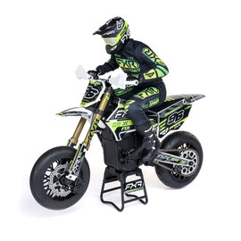TLR / Team Losi LOS-2272 1/4 Promoto-SM FXR Supermoto Motorcycle RTR Basic, White