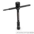 J Concepts JCO5026-2  Multi-Wrench, Black - 8mm (Glow Plug), 3mm/5mm Wrench