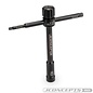 J Concepts JCO5026  Multi-Wrench, Black - 8mm (Glow Plug), 3mm/5mm Wrench