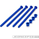J Concepts JCO5166-1 Blue 1/8th Truck Off-Road Tire Stick, Holds 4 Mounted Tires (4)