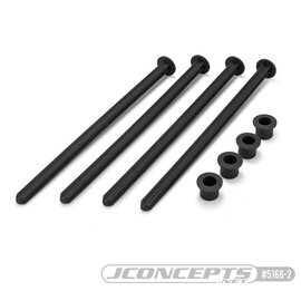 J Concepts JCO5166-2 Black 1/8th Truck Off-Road Tire Stick, Holds 4 Mounted Tires (4)