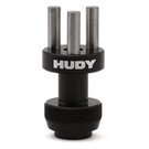 Hudy HUD102378 Hudy Aluminum 1/12 Pan Car Tire Truer Wheel Adapter Nut