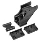 Team Corally COR00180-005-2  Wing Mount, V2 Adjustable, Composite, 1 Set for Dementor, Kronos, Python, Shogun, Kagama