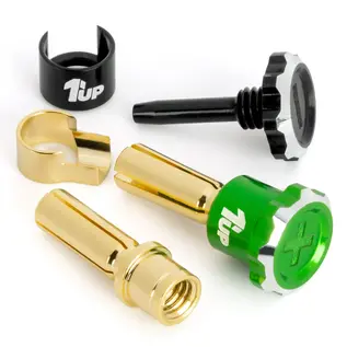 1UP Racing 1UP Racing "Lockdown" Adjustable Bullet Plug Grips w/5mm Bullets