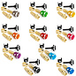 1UP Racing 1UP Racing "Lockdown" Adjustable Bullet Plug Grips w/5mm Bullets