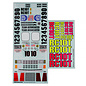 Team Associated ASC7860 RC10T Decal Sheet Set