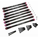 HOT RACING HRASCX305TL01  Upgrade Aluminum 4-link Set for 12" (305mm) Wheelbase Axial SCX10 Vehicles