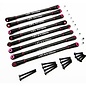 HOT RACING HRASCX305TL01  Upgrade Aluminum 4-link Set for 12" (305mm) Wheelbase Axial SCX10 Vehicles