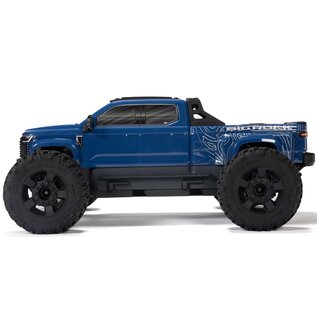 Arrma ARA4312V4T3  1/10 Big Rock 4X4 223S BLX Brushless Street Truck RTR w/ DSC, (Blue)