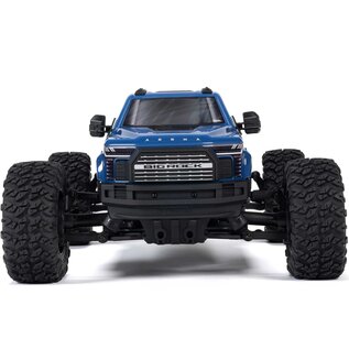 Arrma ARA4312V4T3  1/10 Big Rock 4X4 223S BLX Brushless Street Truck RTR w/ DSC, (Blue)