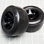 CRC CLN23111 CRC RT-1 Front Only Rubber Tires Mounted on CRC GTR Wheels (4)