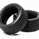 Tamiya TAM50568 RC Radial Tires for M-Chassis