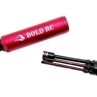 Bold RC BOL10610 Trail 1/4" Pocket Driver 5 Tip Set & Aluminum Handle