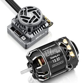 Hobbywing HWI38020455 XR10 Pro G3X ESC + V10 G4R 17.5T Spec Motor Combo