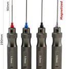 Power Hobby PHBPHT008 Pro Series Magnetized Hex Tool Set Metric 1.5, 2.0, 2.5, 3.0mm
