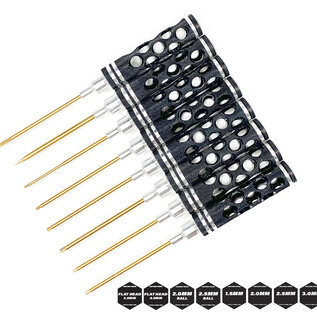 Racers Edge RCE7753 Honeycomb Handle 14 Piece Premium Tool Set, Black, with Carry Case