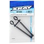 Xray XRA301323  Xray T4 Front Body Mount Set 1mm offset (2)