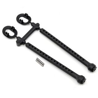 Xray XRA301324  Xray T4 Front Body Mount Set +2mm offset (2)