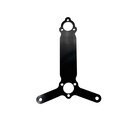 KSG KSG-2642 SCX-4 Straight Solid Fiberglass T-Plate