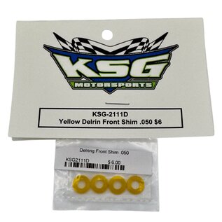 KSG KSG-2111D Delrin Front Shim .050 Yellow