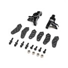 TLR / Team Losi TLR-1062  Spindle Set, Aluminum, Black: 22S Sprint