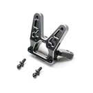 TLR / Team Losi TLR-1072  Rear Bulkhead, Aluminum, Black: 22S Sprint