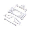 TLR / Team Losi LOS-2404  Front Wing Mount Set, White: 22S Sprint