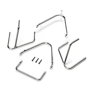 TLR / Team Losi LOS-2427  Bumper Set, Chrome: 22S Sprint