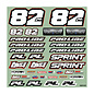 Proline Racing PRO367400  1/10 Sprint Car Light Weight Clear Body Panel Kit: Losi Sprint Car