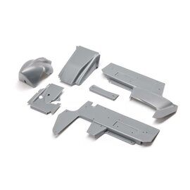 TLR / Team Losi LOS-1889 Body Panel Set, Silver: 22S Sprint