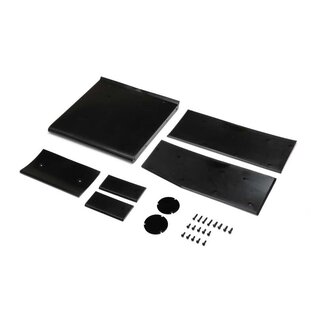 TLR / Team Losi LOS-1892 Wing Panel Set, Black: 22S Sprint